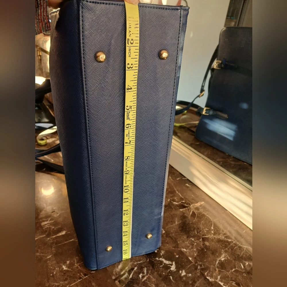 Stylish Navy Blue Laptop Bag for Women